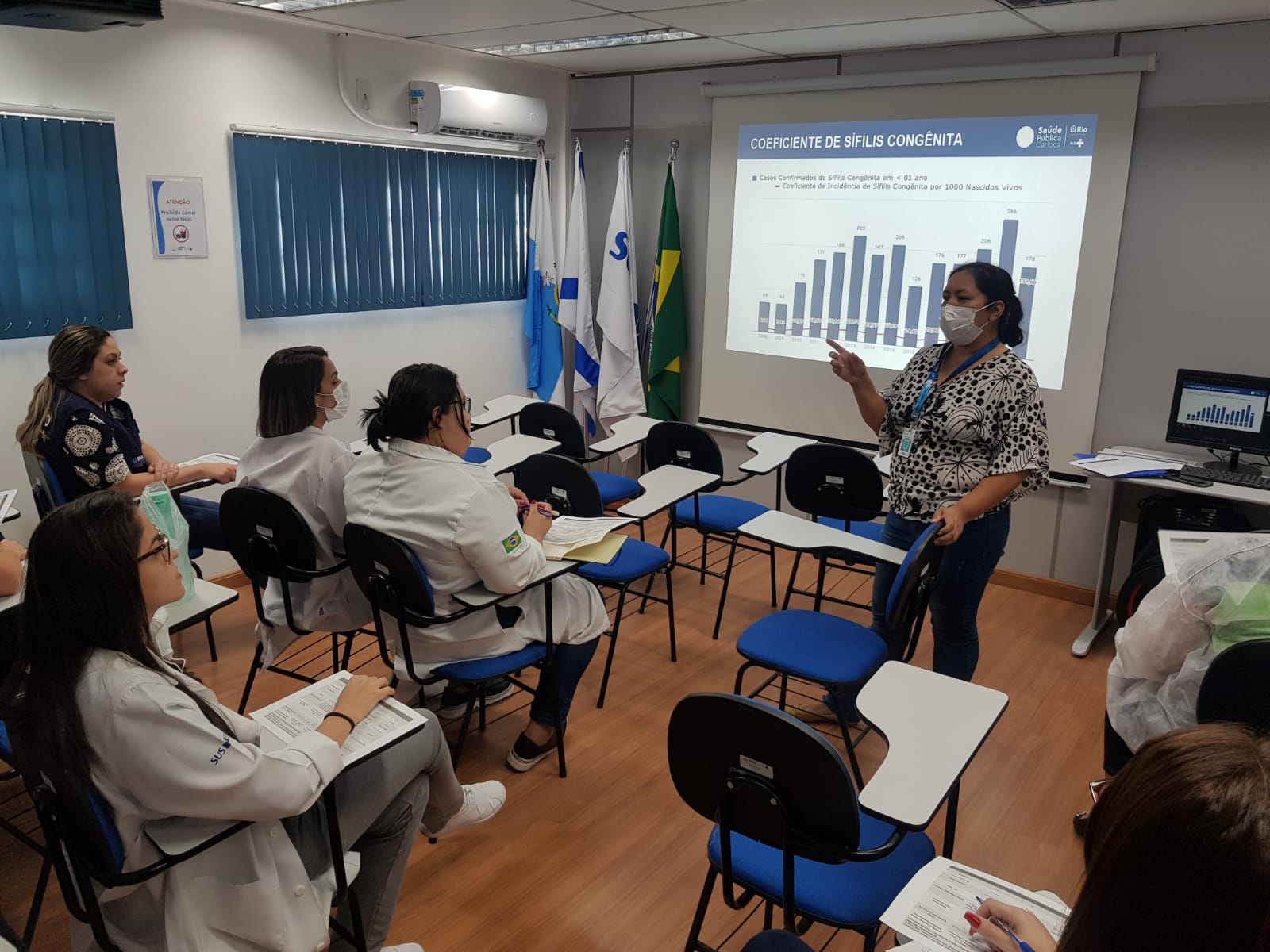 Treinamento da Divisão de Ações e Programas de Saúde (DAPS)