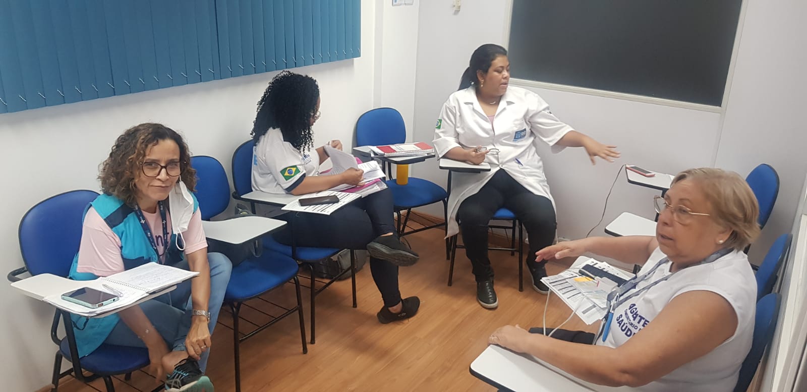 Reunião da equipe Catarino