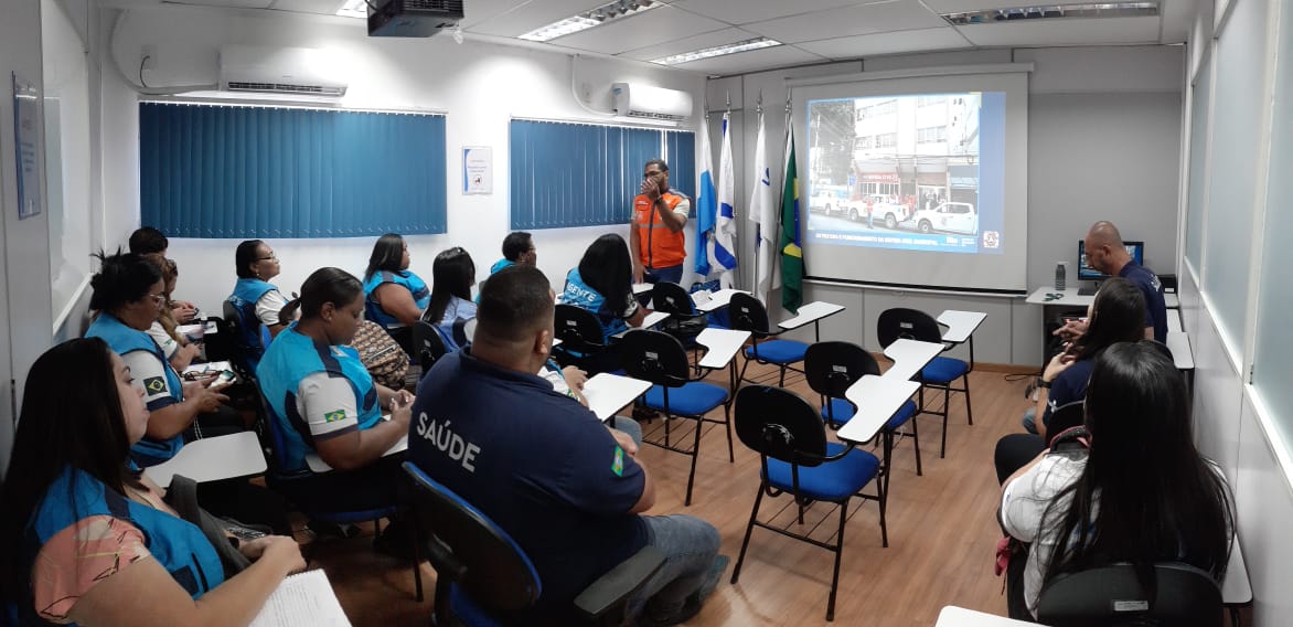 Capacitação do Núcleo Saúde de Proteção e Defesa Civil em Cooperação com FRNB.