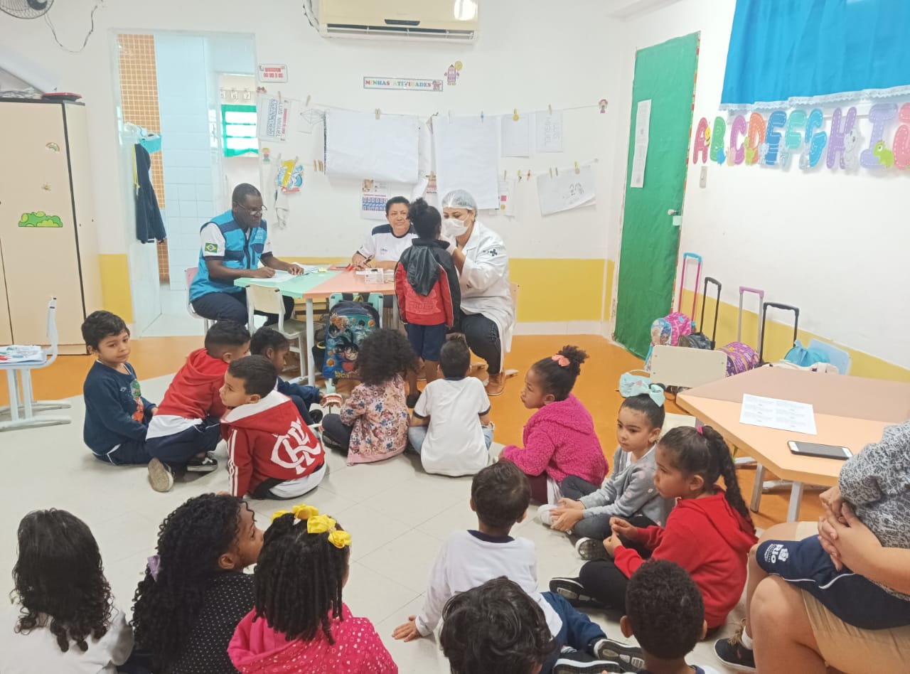 Dia de saúde bucal na creche (CFOE)