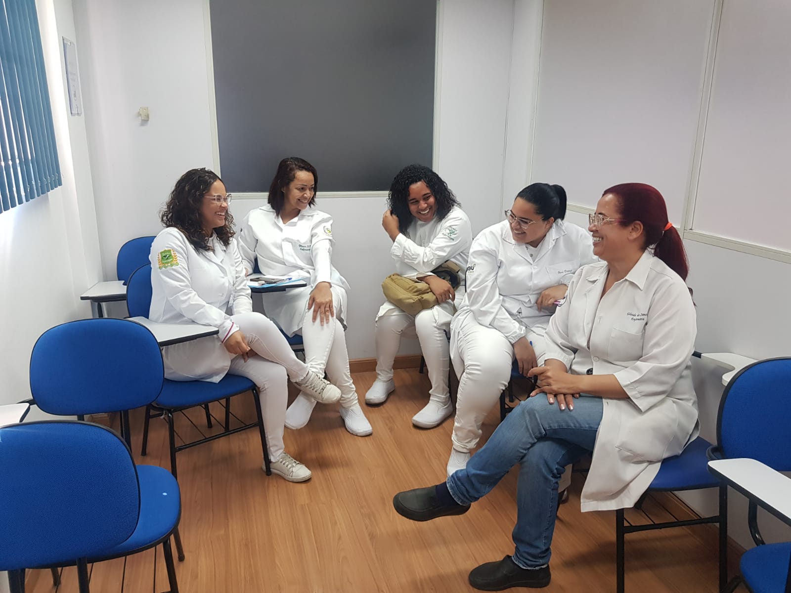 Encontro com os alunos de enfermagem (CFOE)