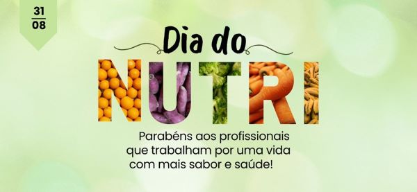 31 de agosto — Dia do Nutricionista