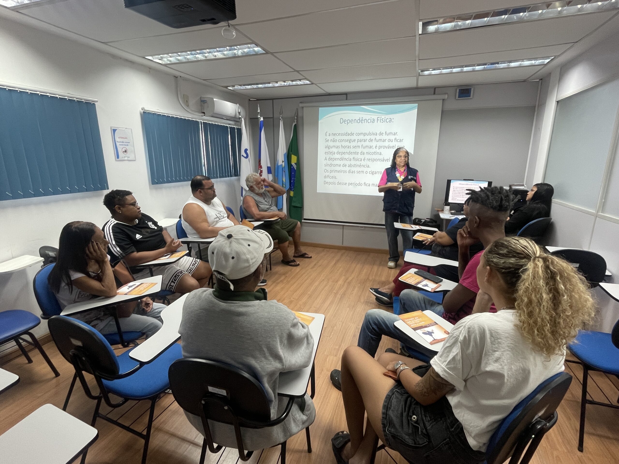 Grupo de Tabagismo CFOE – 1º Sessão