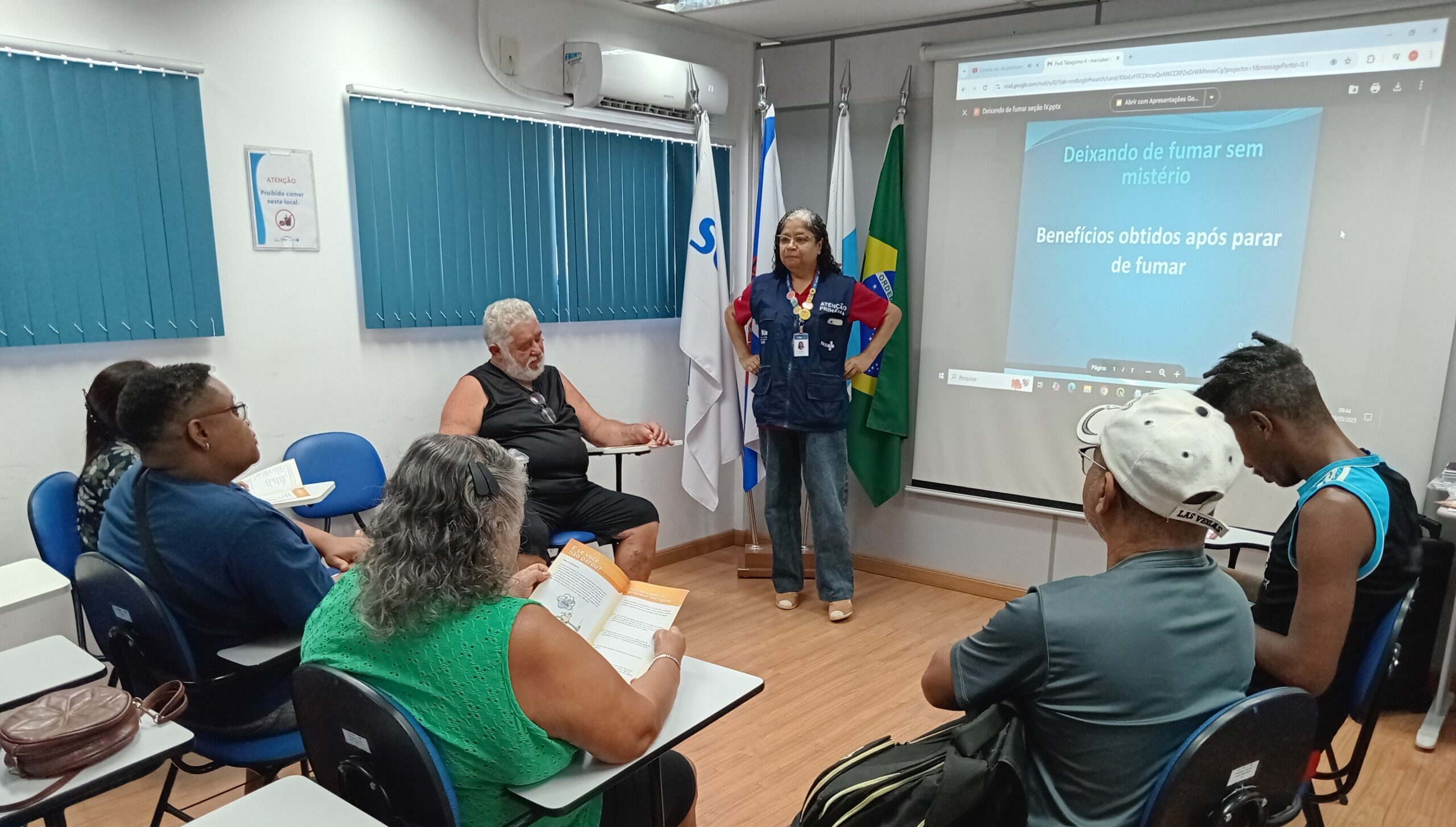 Grupo de Tabagismo CFOE – 4º Sessão