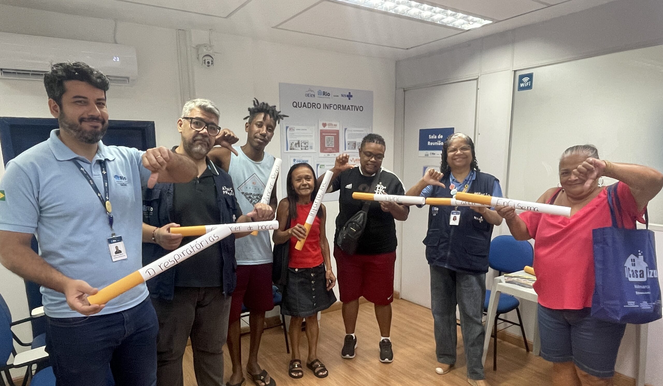 Grupo de Tabagismo – 1º Encontro de Manutenção