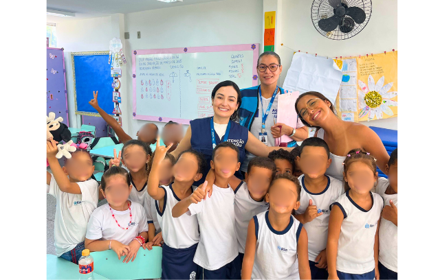Ação em Saúde Bucal na Escola