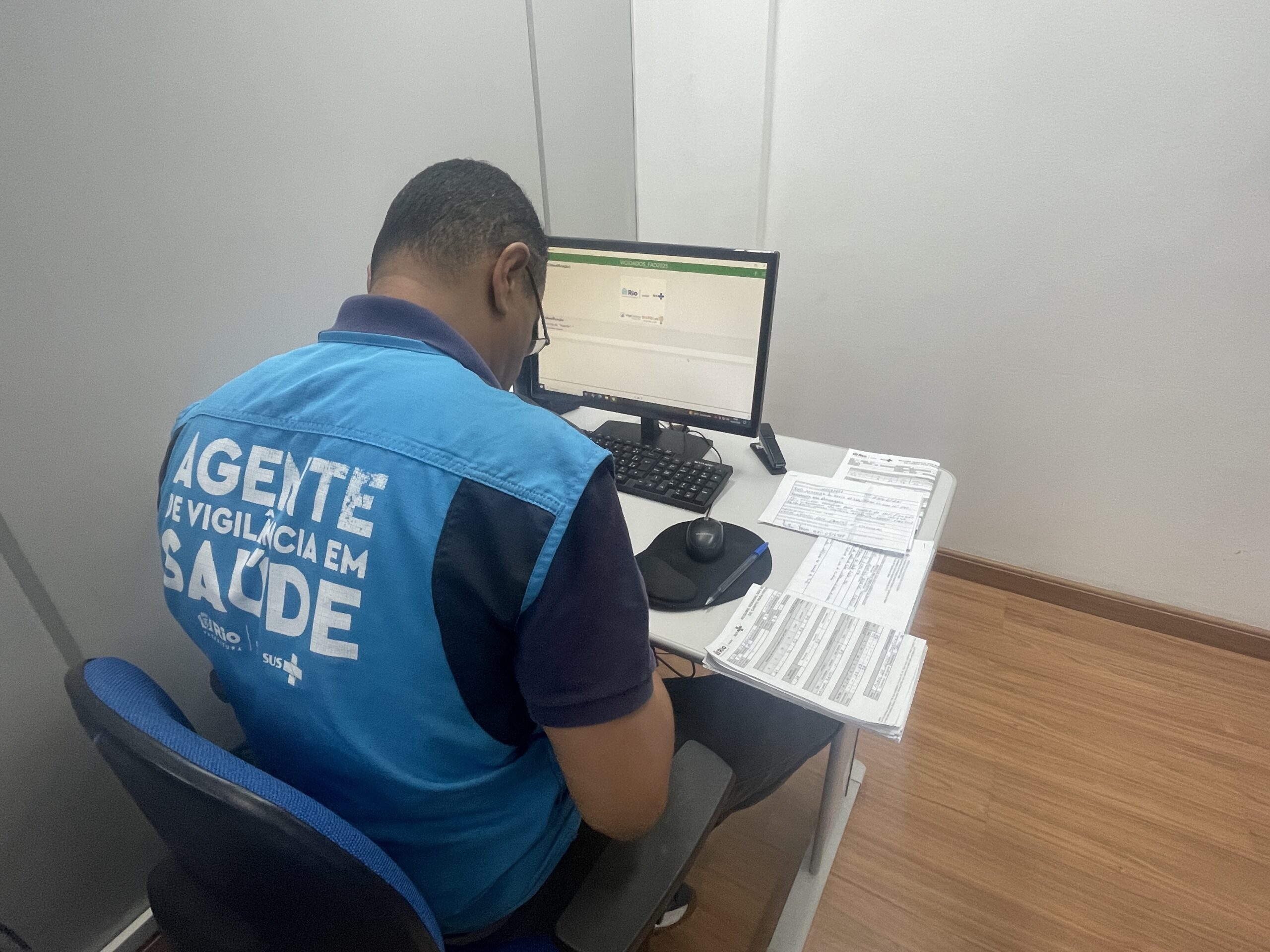 Relatório Semanal dos Agentes de Vigilância em Saúde