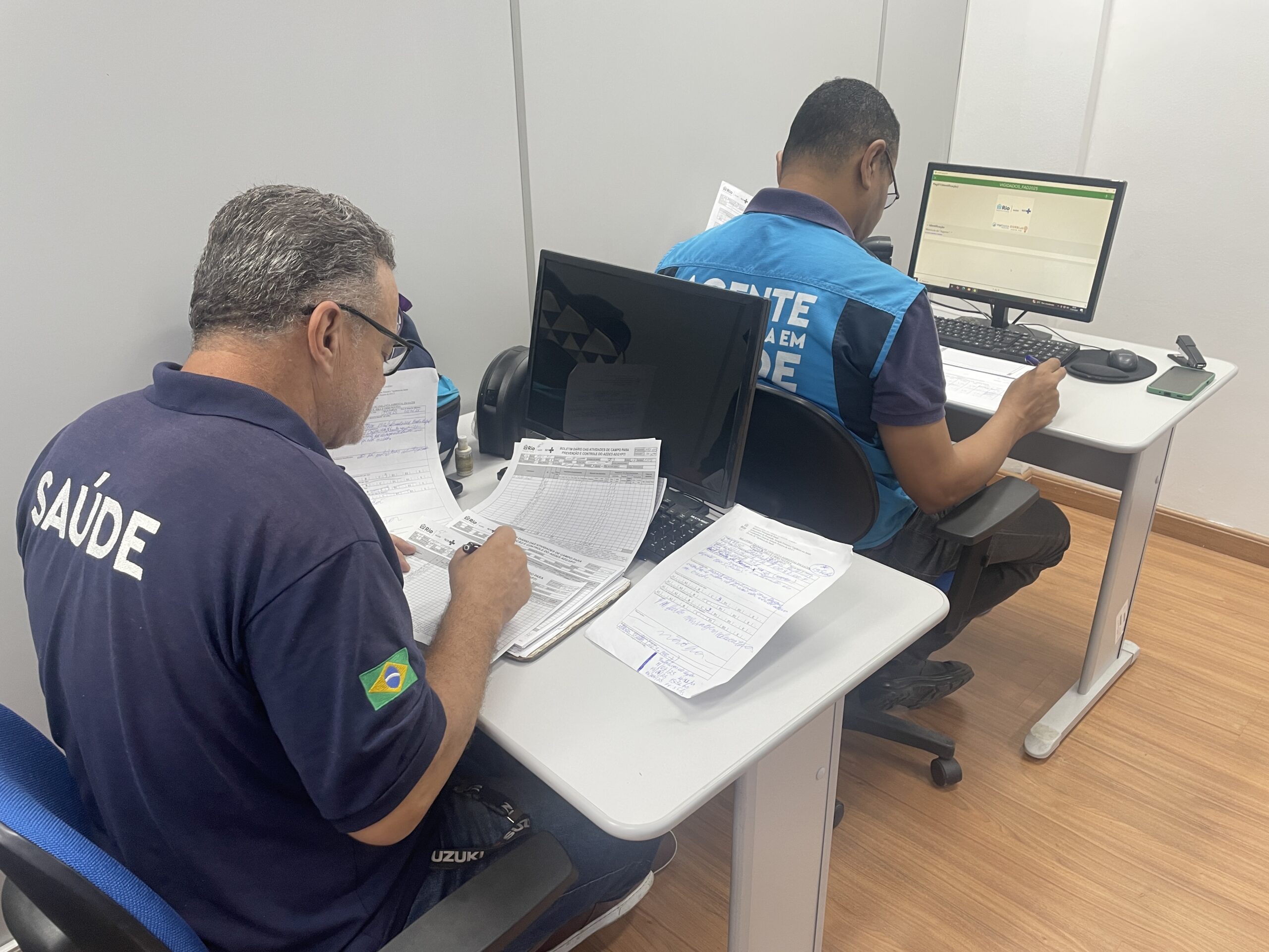 Relatório Semanal dos Agentes de Vigilância em Saúde