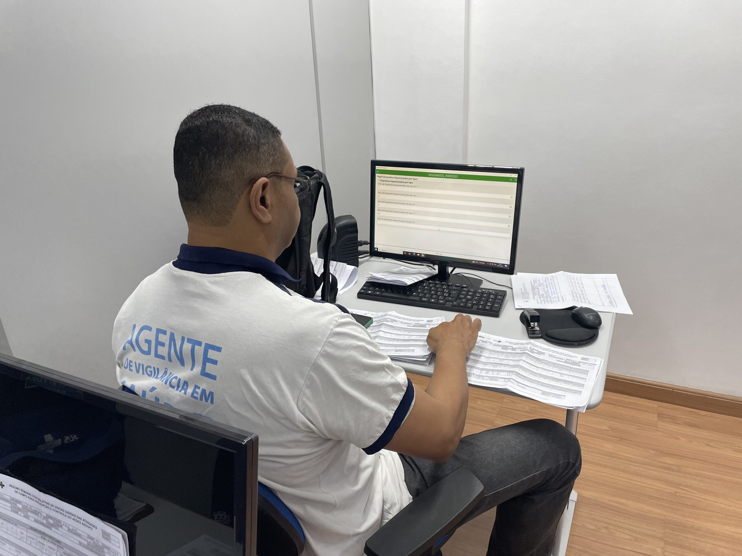 Relatório Semanal dos Agentes de Vigilância em Saúde