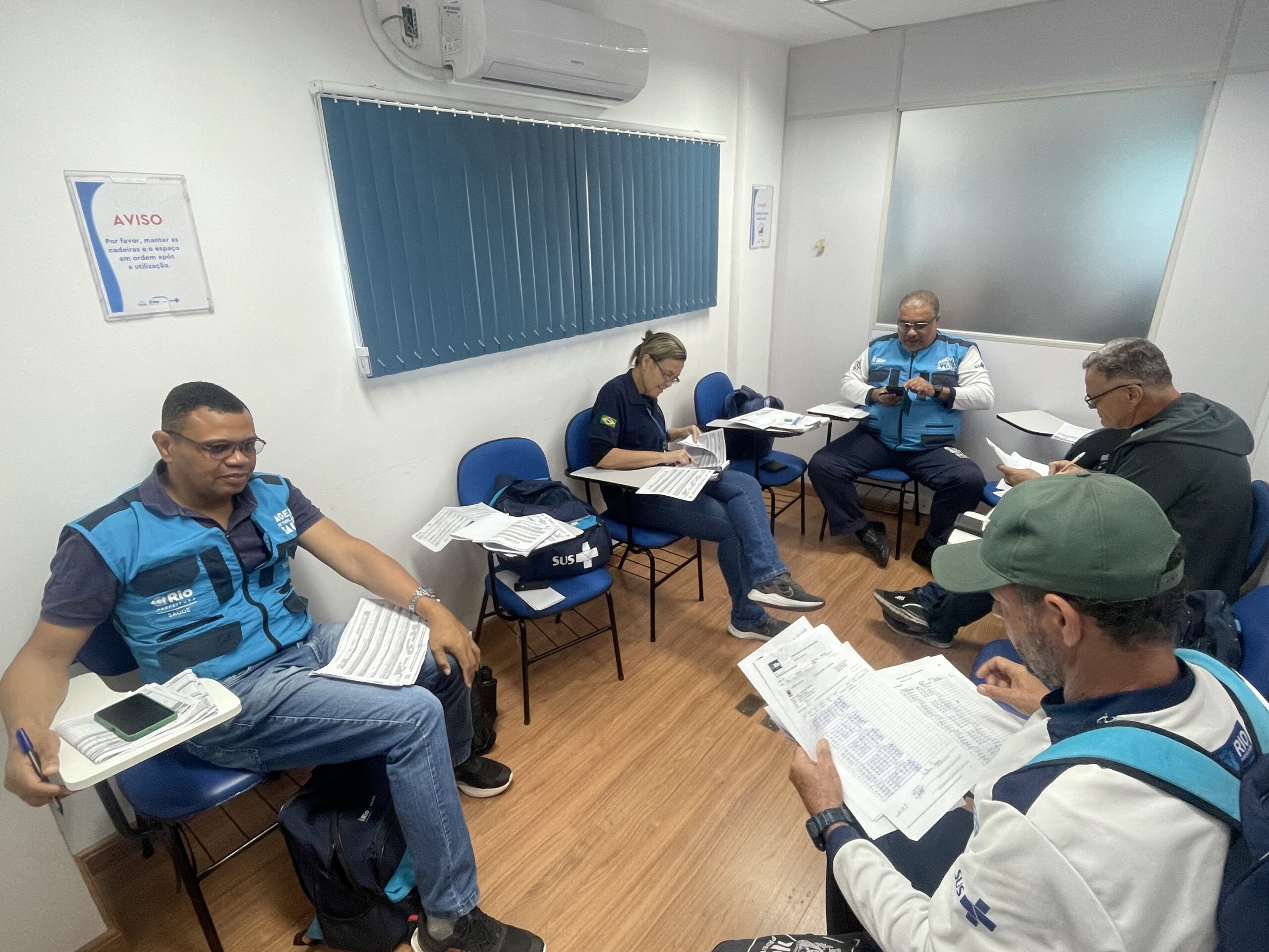 Relatório Semanal dos Agentes de Vigilância em Saúde