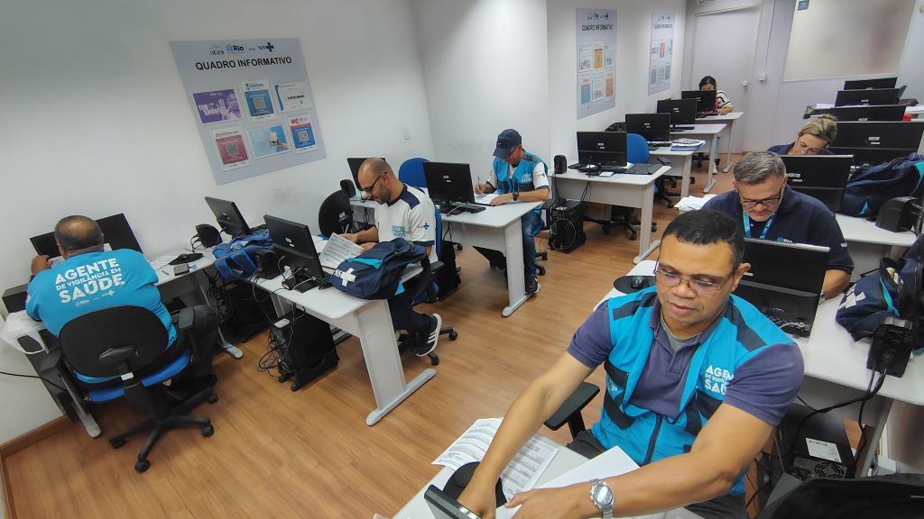 Relatório Semanal dos Agentes de Vigilância em Saúde