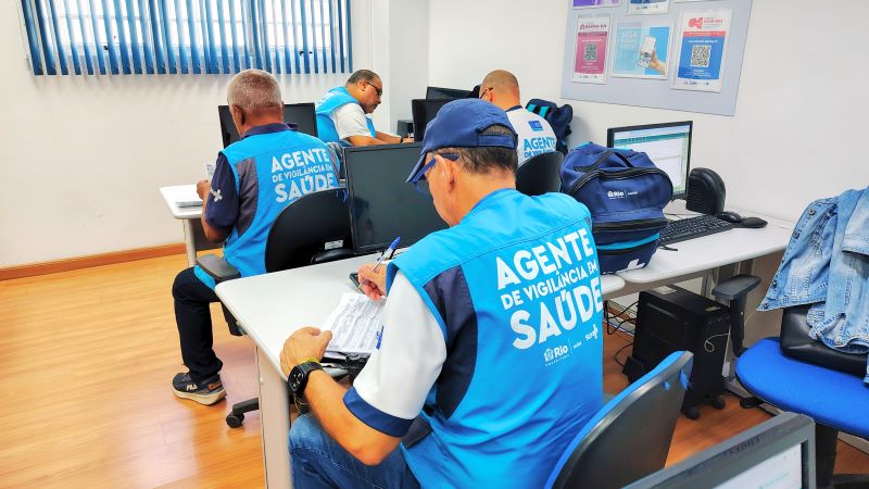 Relatório Semanal dos Agentes de Vigilância em Saúde