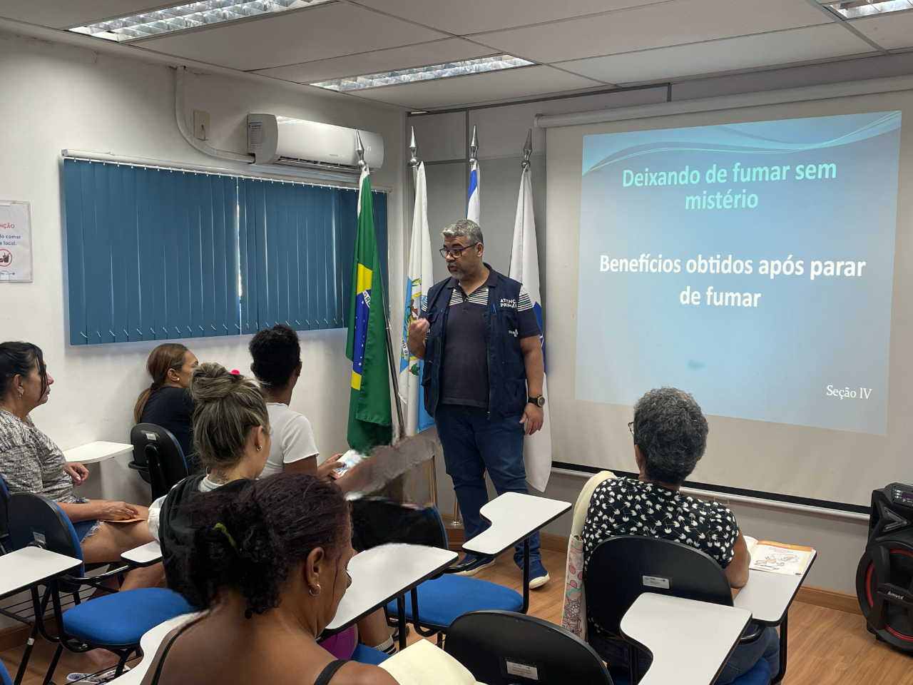 Grupo de Tabagismo – CF Olímpia Esteves