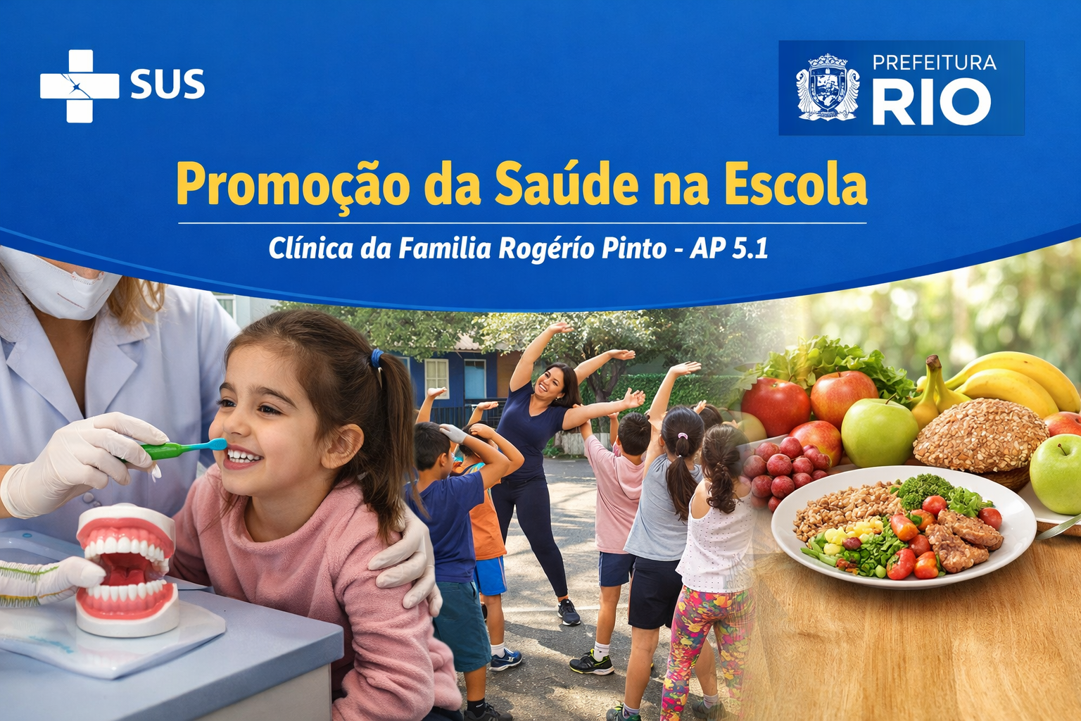 Ação em Saúde Bucal na Escola