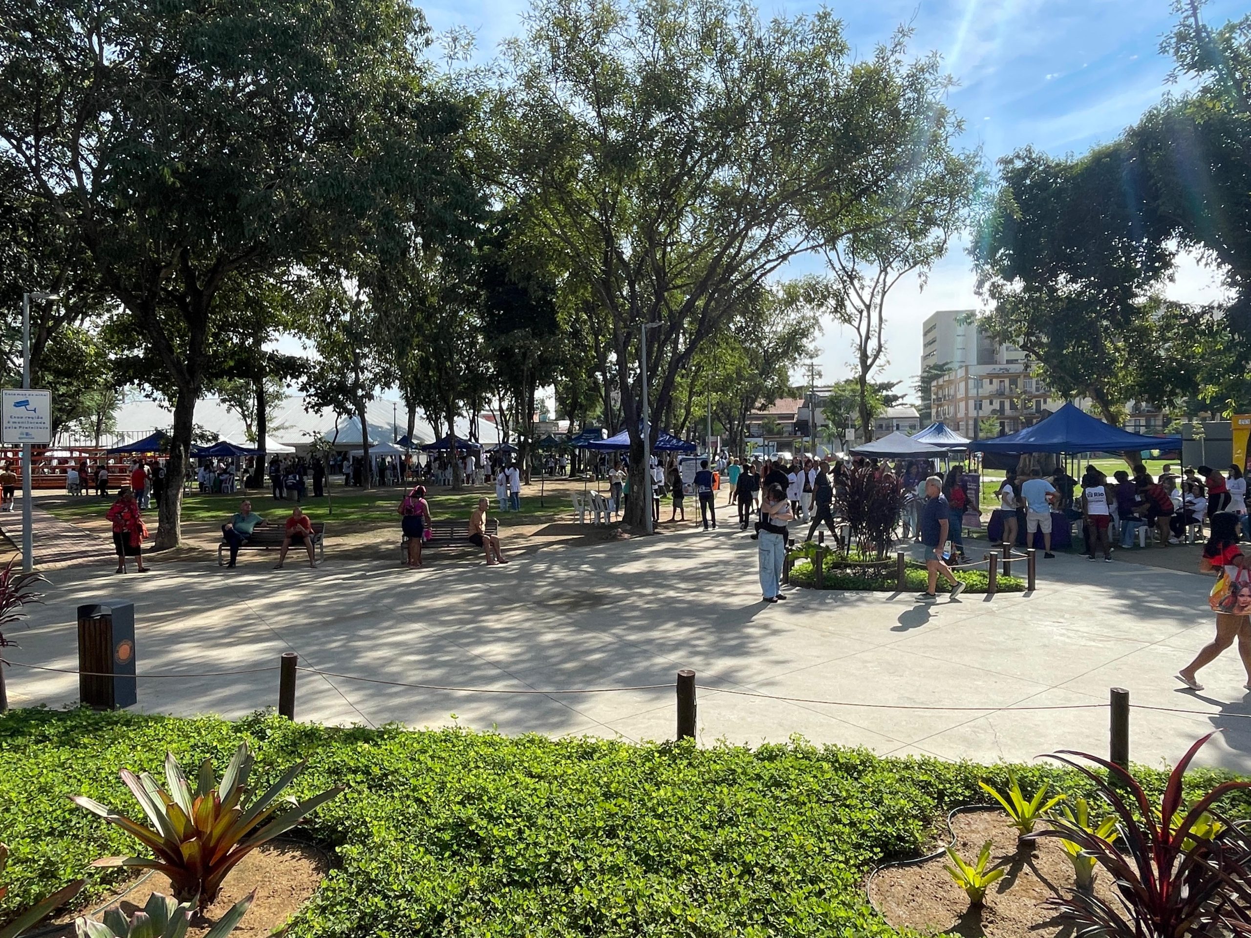 Ação em Saúde no Parque de Realengo